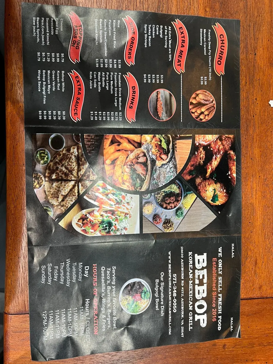 Menu 6