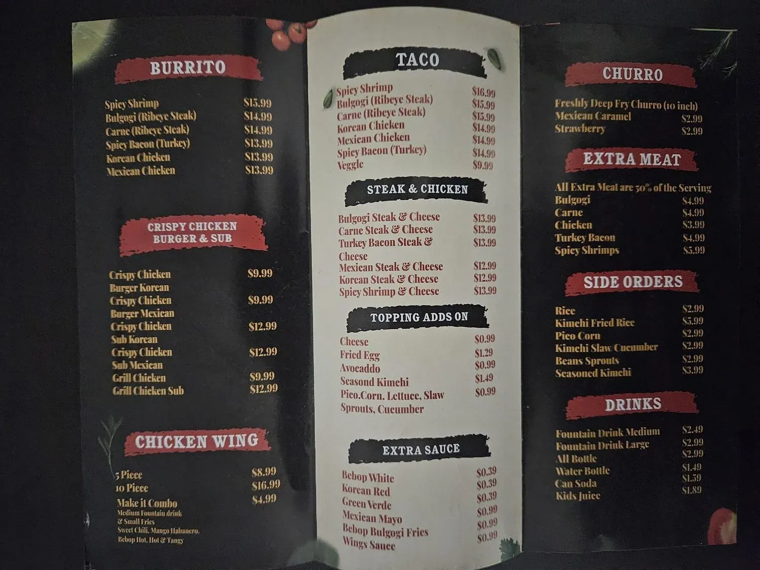 Menu 4