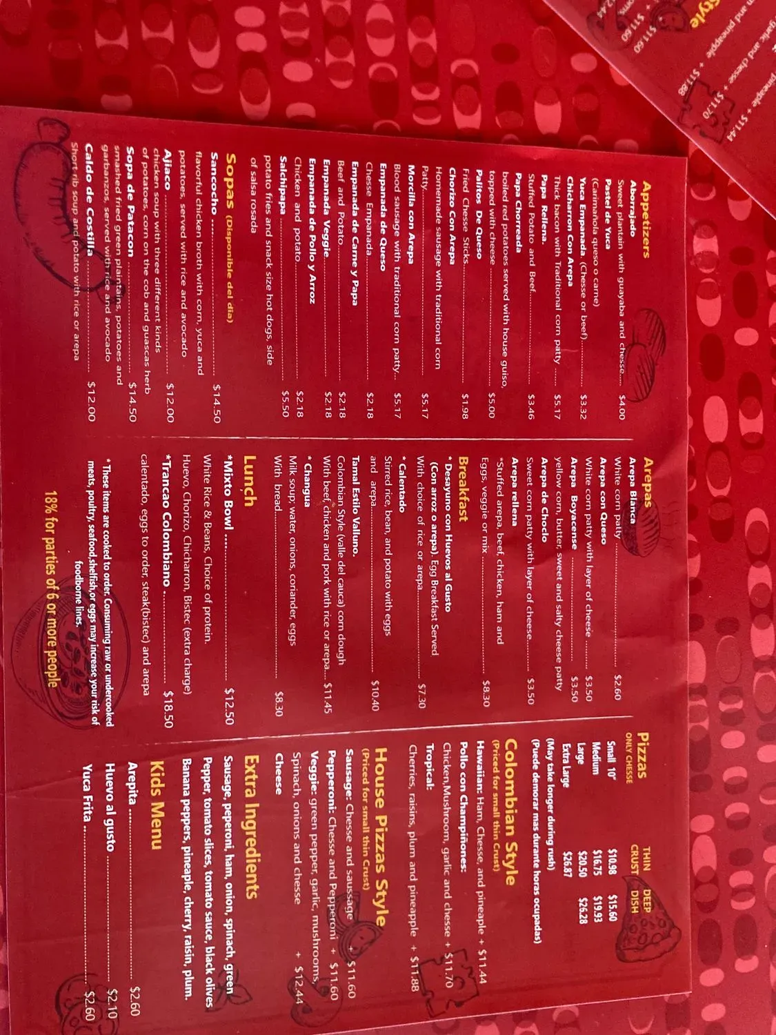 Menu 3