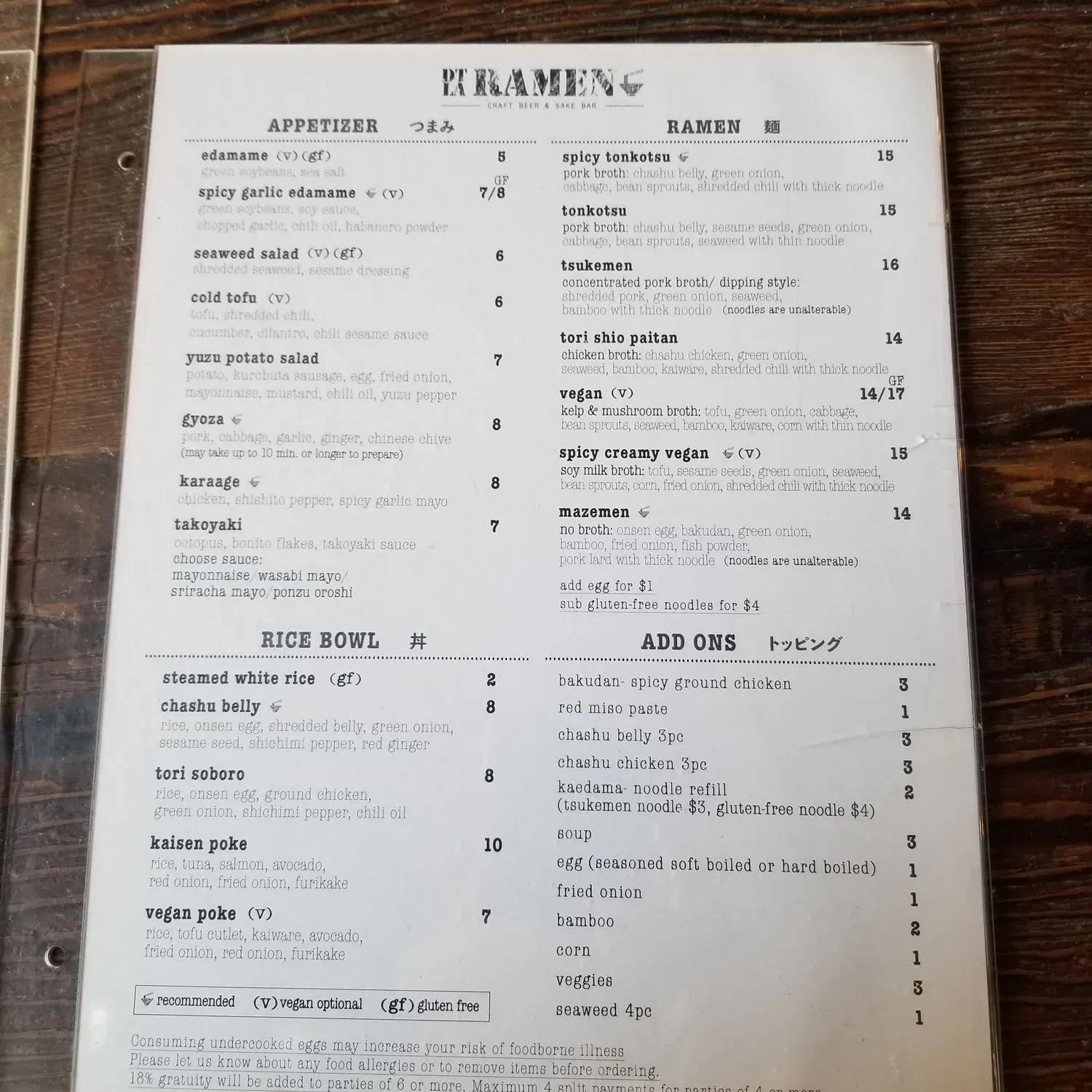 Menu 3