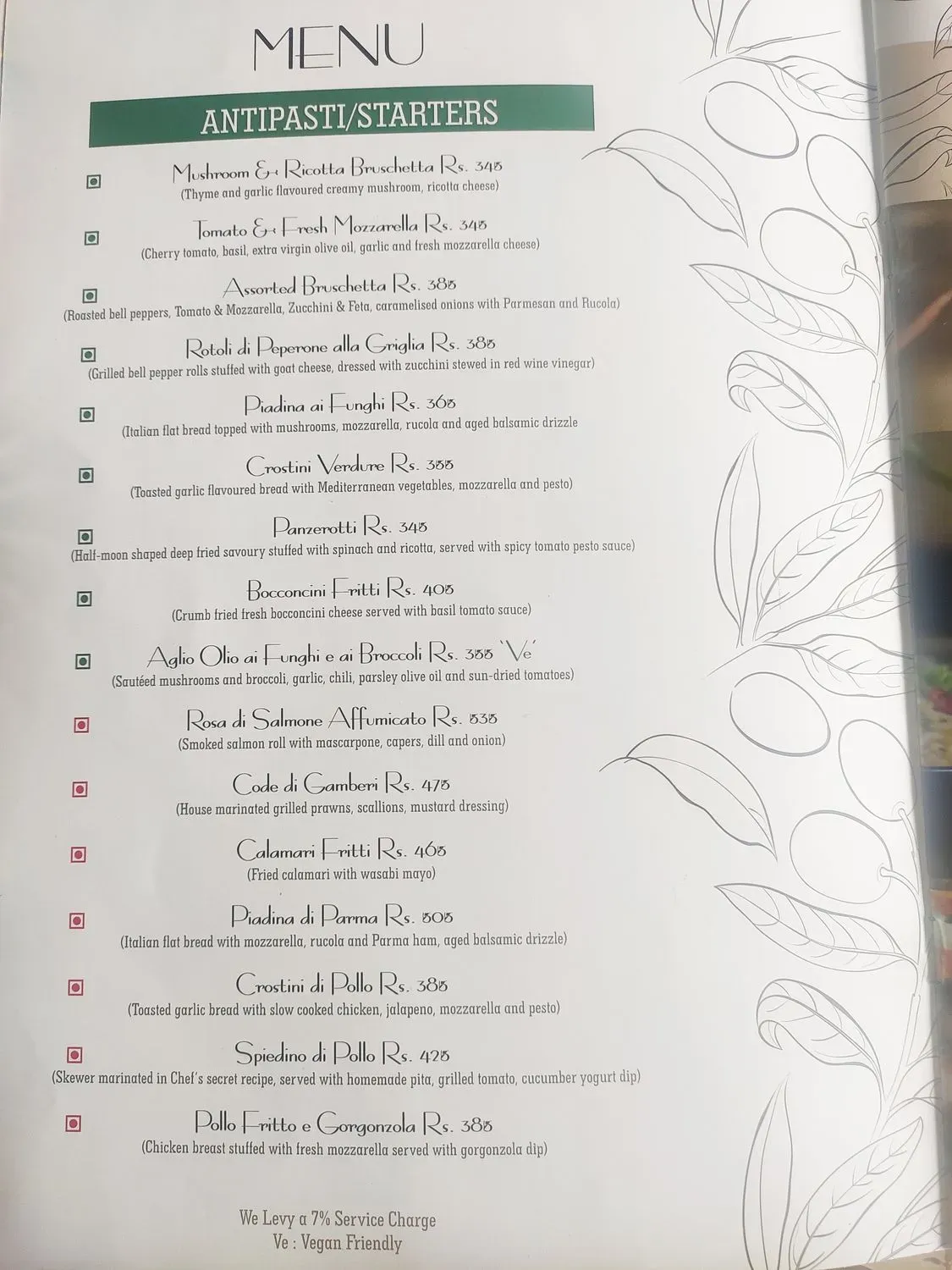 Menu 6