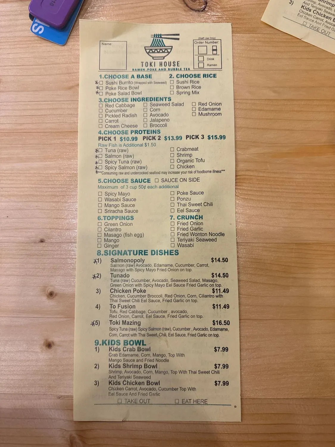 Menu 4