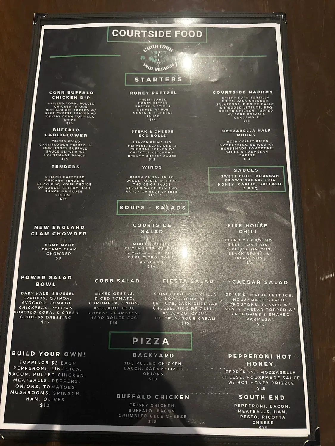 Menu 6