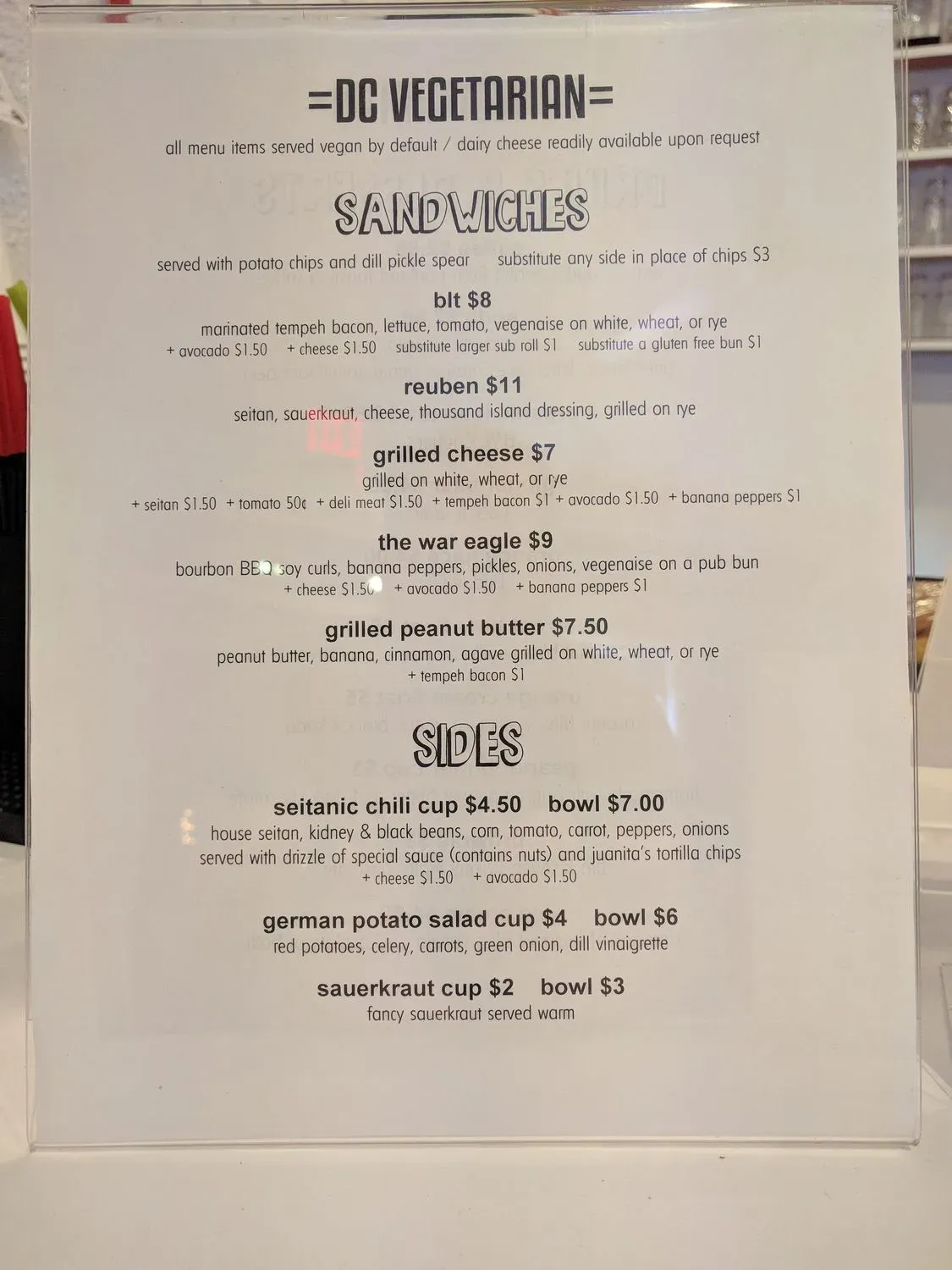 Menu 6