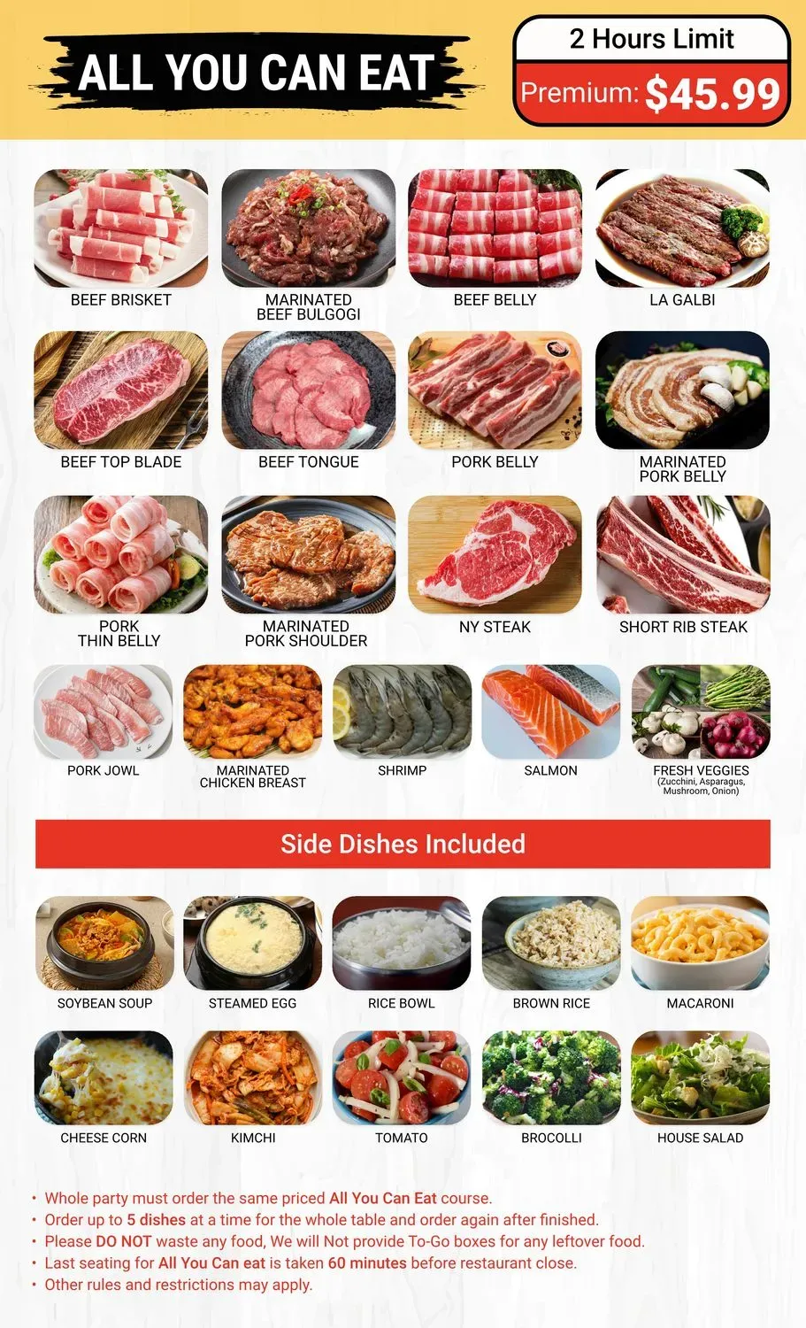 Bulgogi House Korean BBQ Menu - Updated November 2025