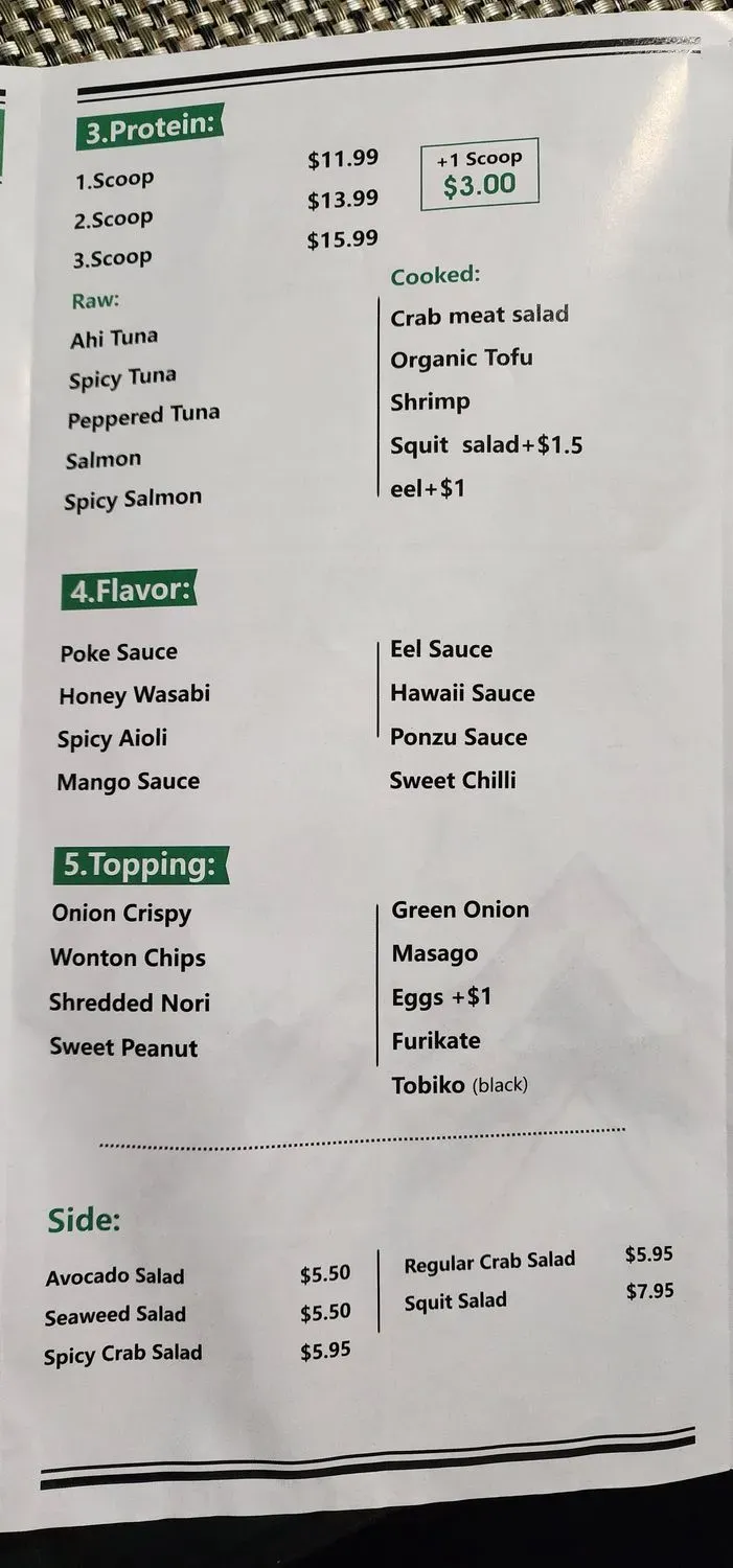 Menu 4