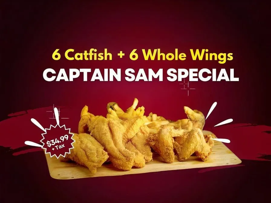 Captain Sam's Fish & Chicken Menu - Updated November 2025