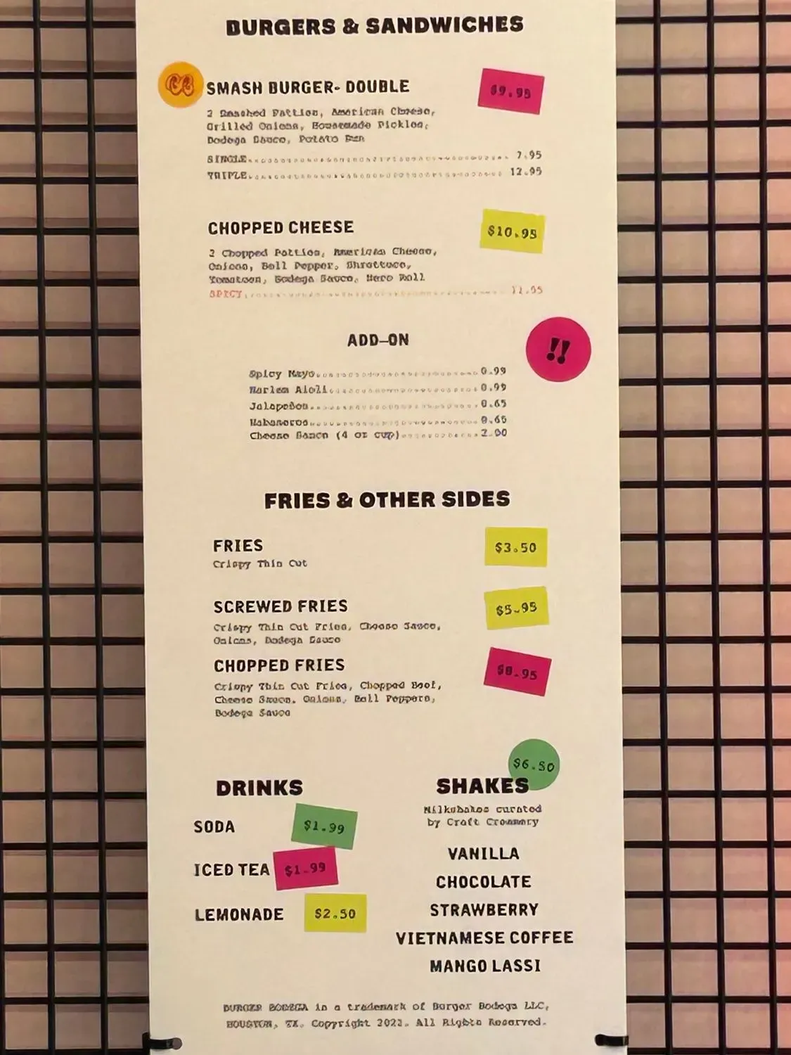 Menu 3