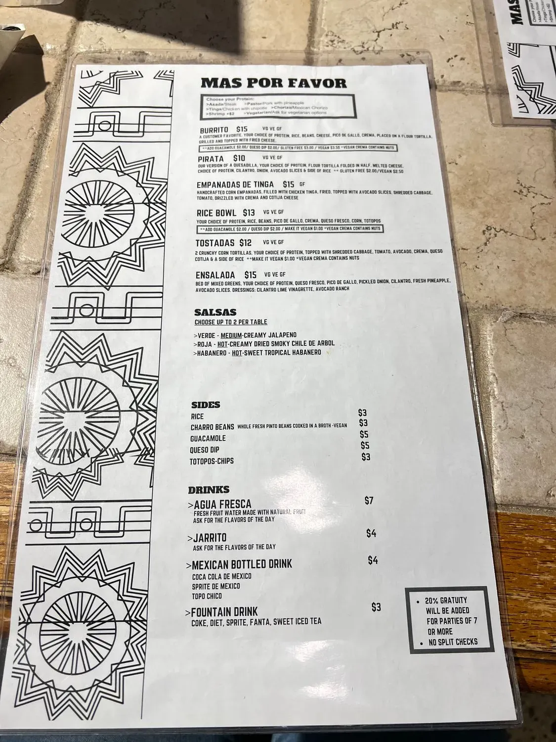 Menu 3