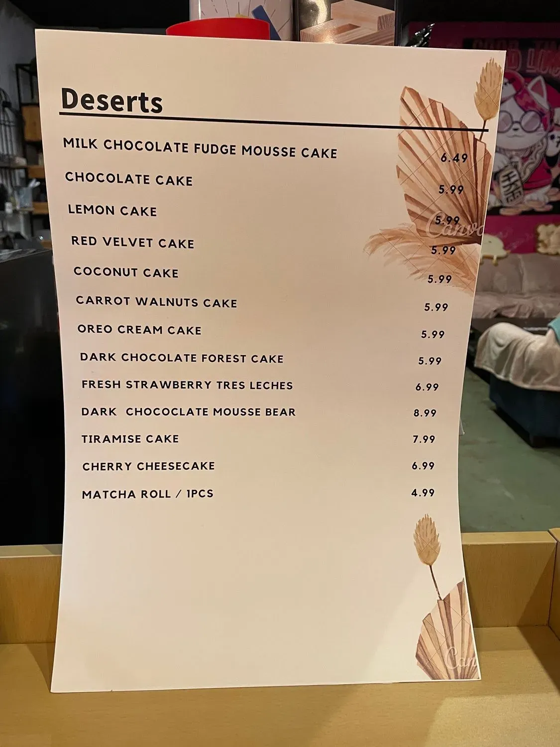 Menu 4