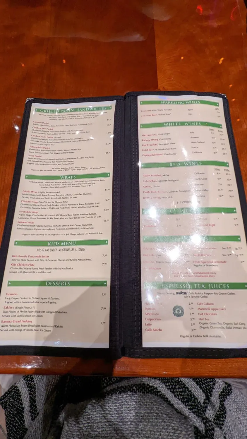 Menu 4