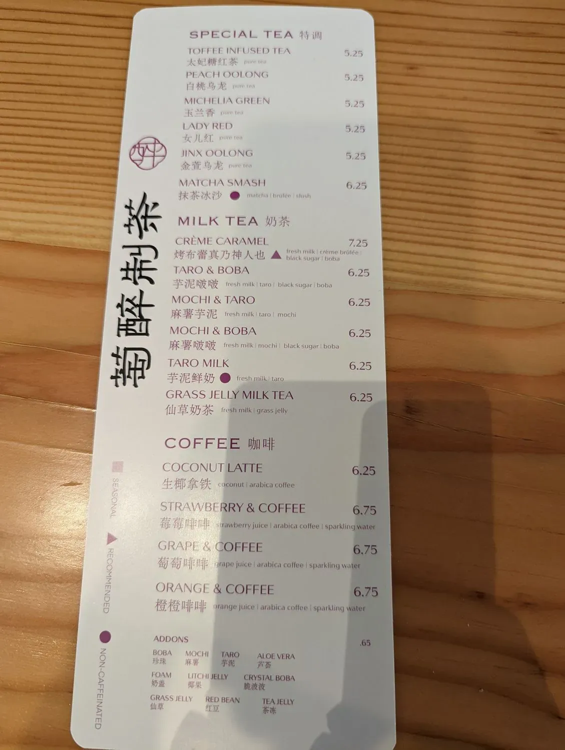 Menu 3