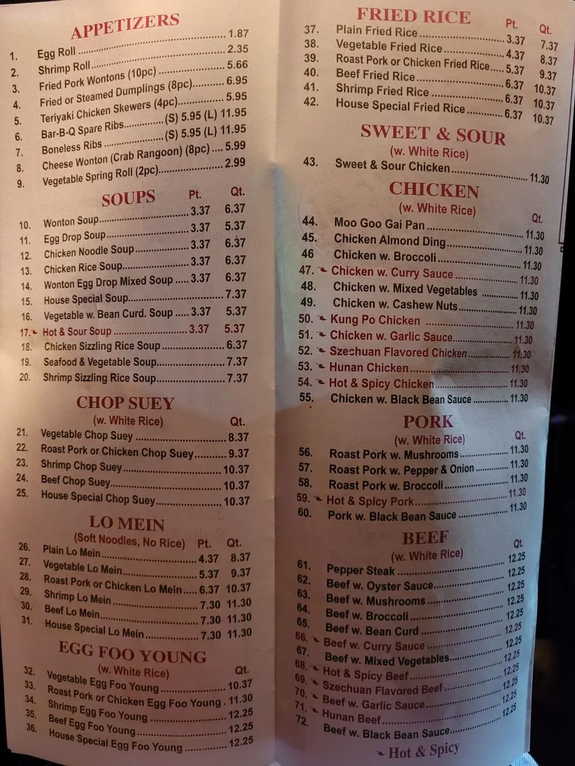 Menu 3