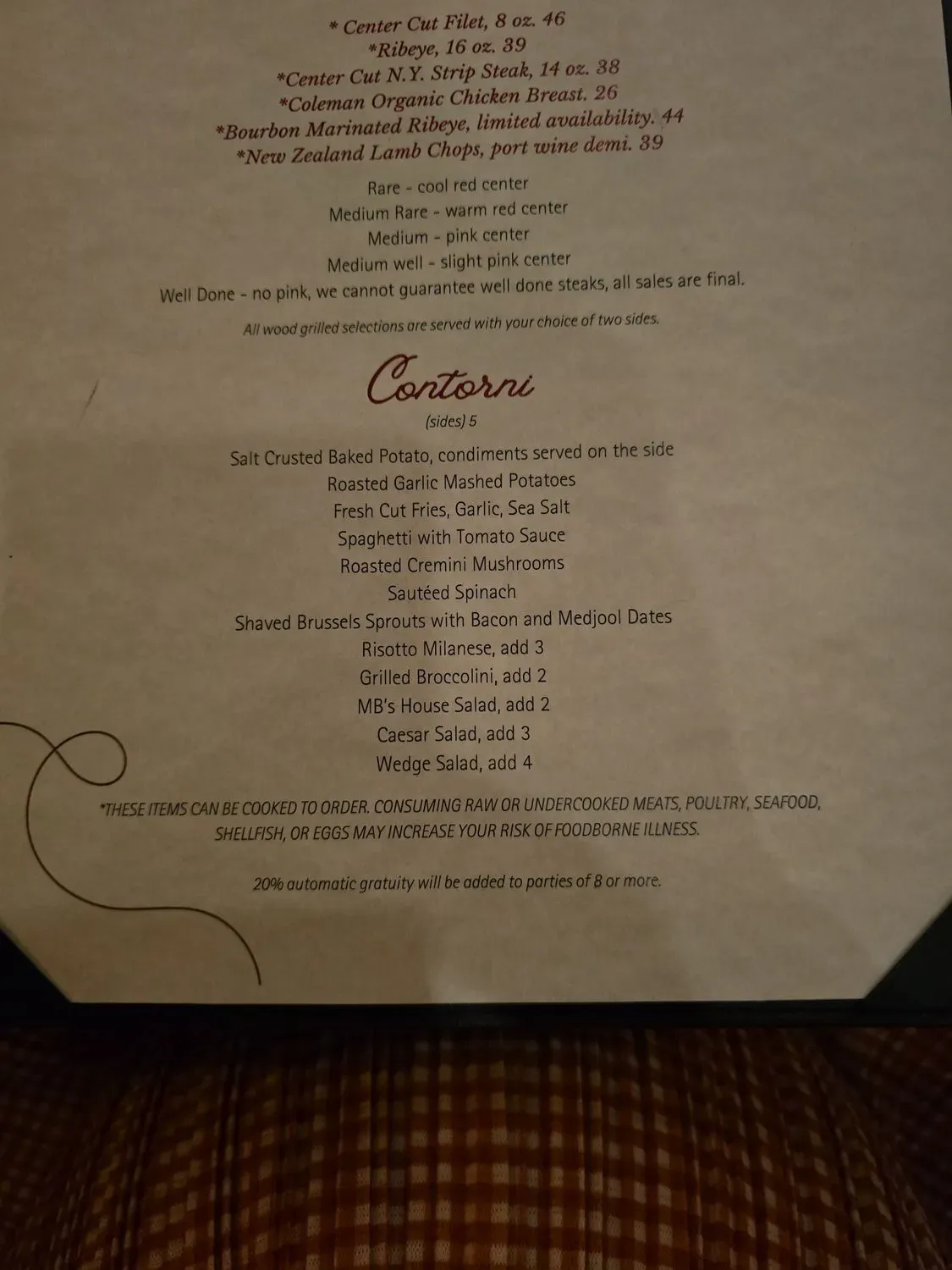 Menu 6