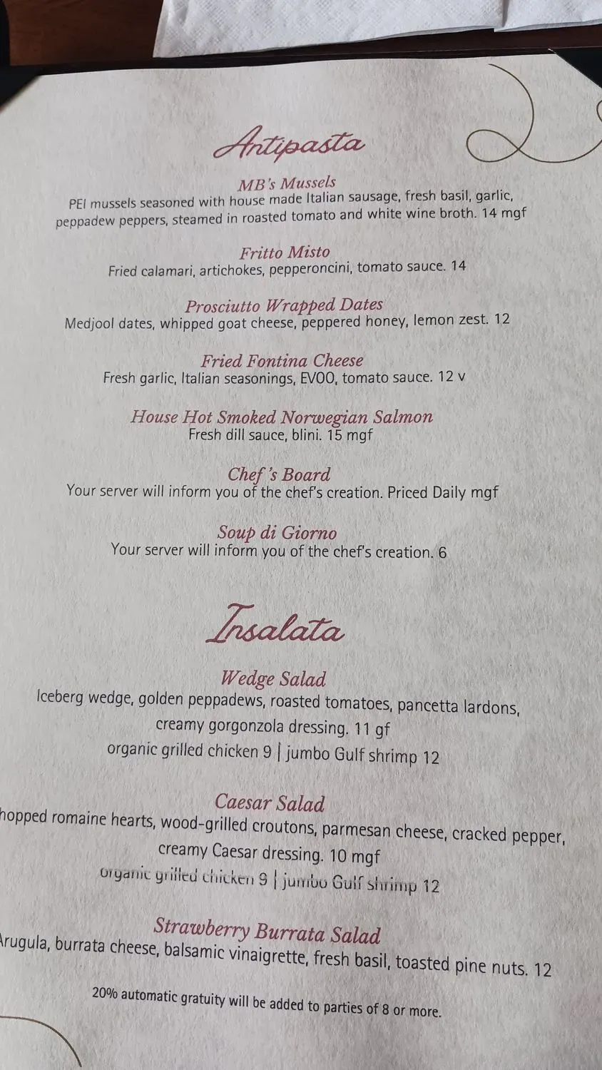 Menu 6