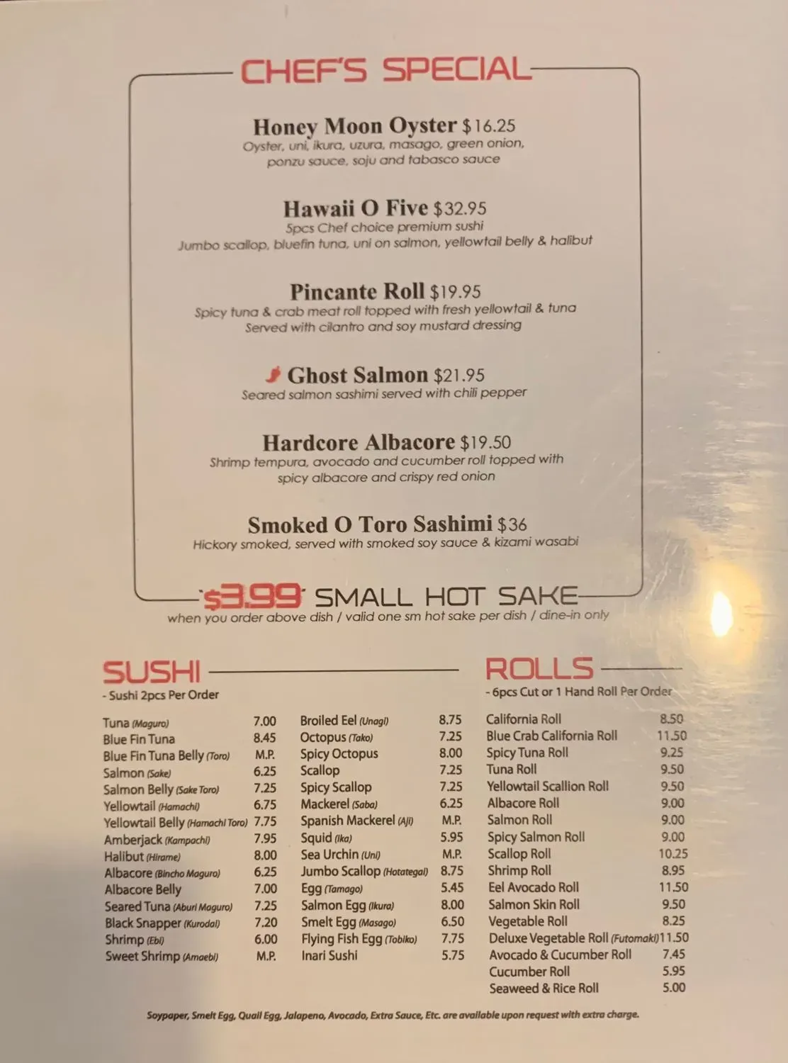 Menu 3