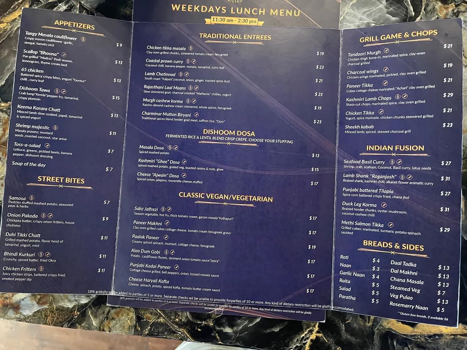 Menu 6