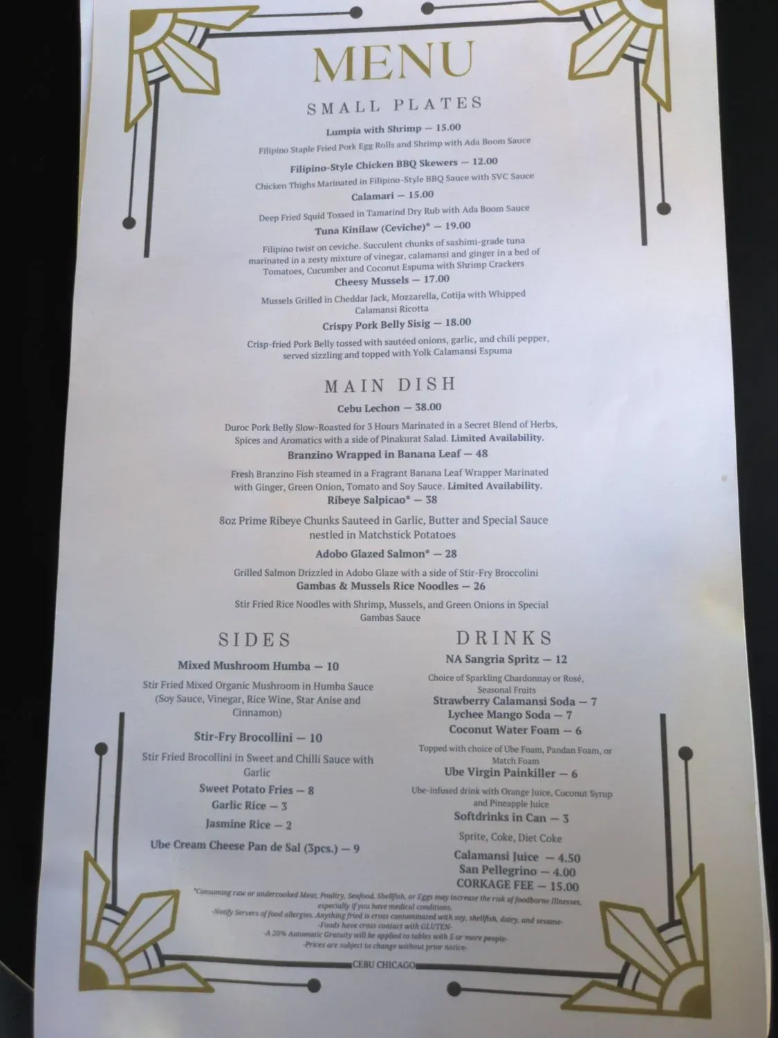 Menu 6