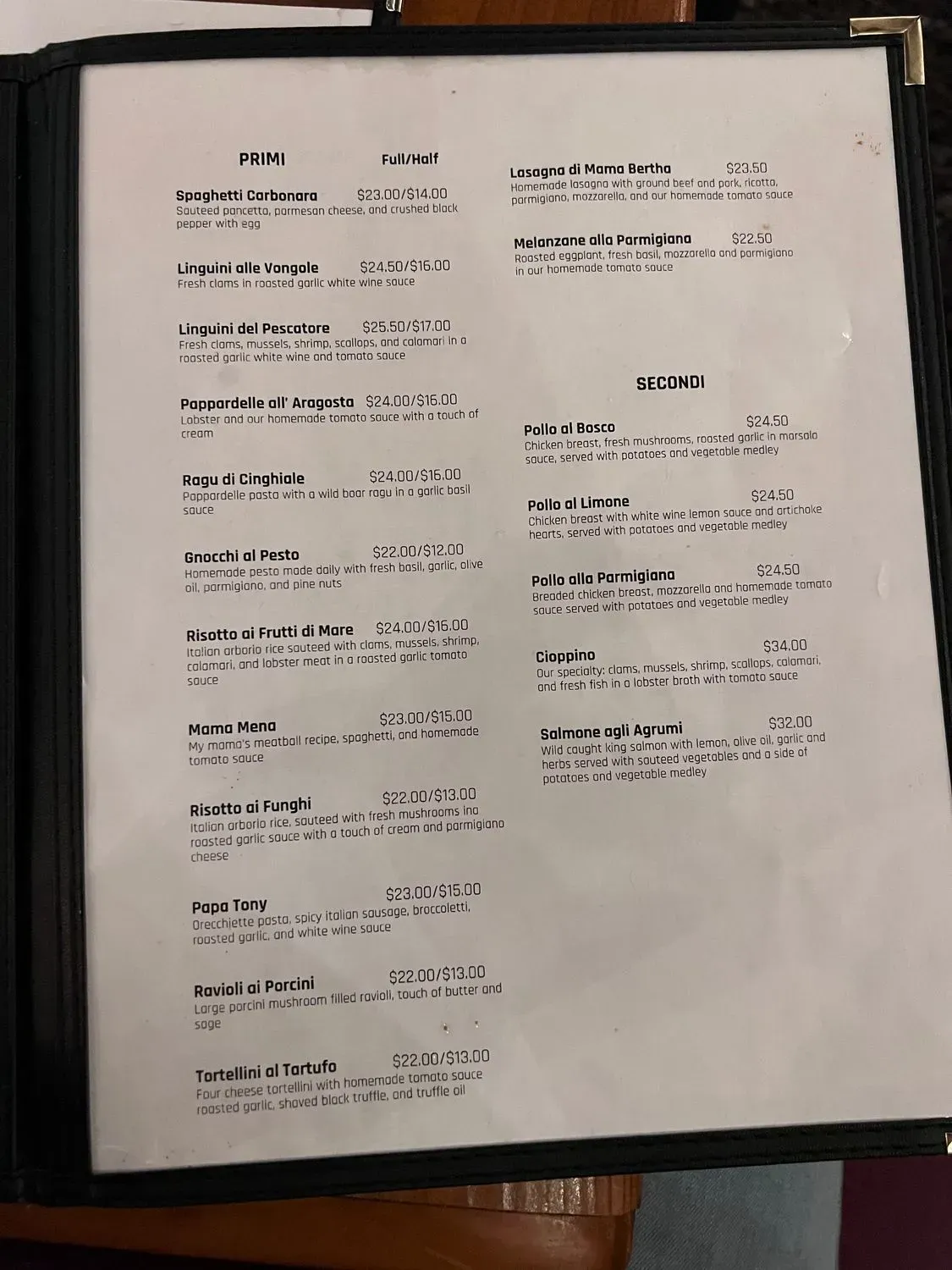 Menu 4