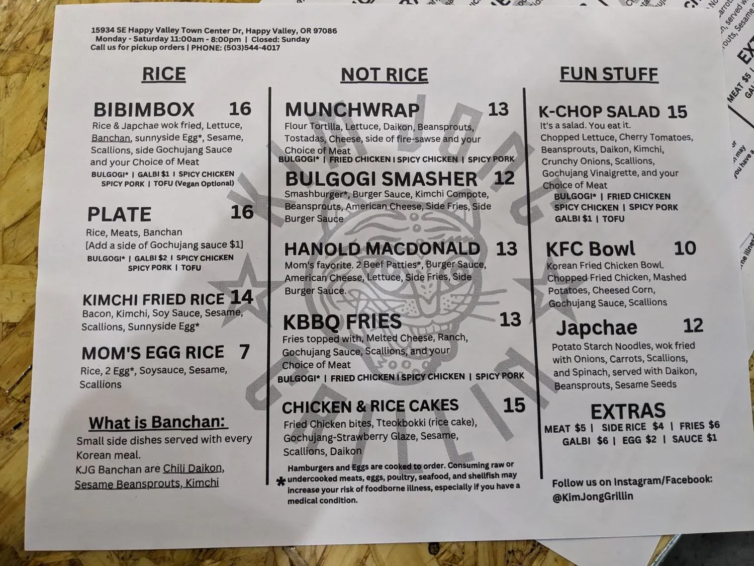 Menu 3