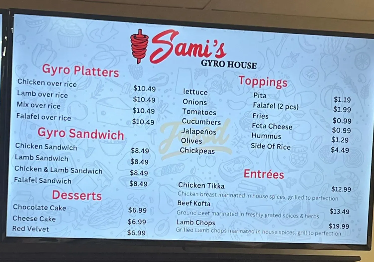 Menu 3