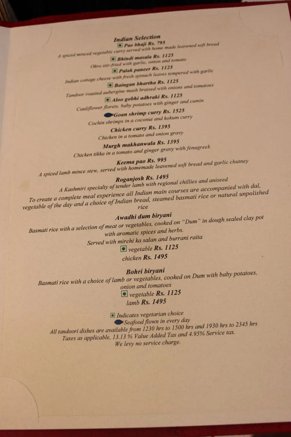 Menu 6