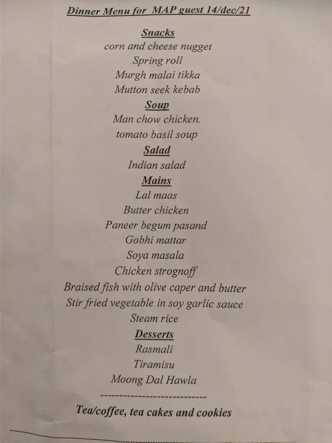 Menu 4