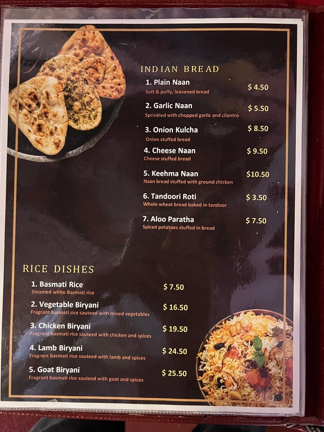 Menu 6