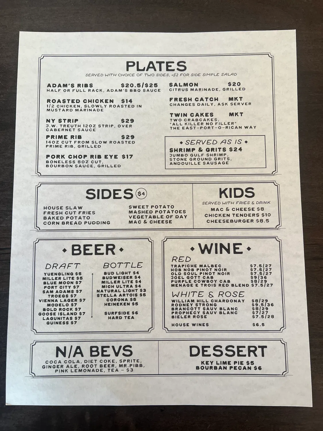 Menu 4