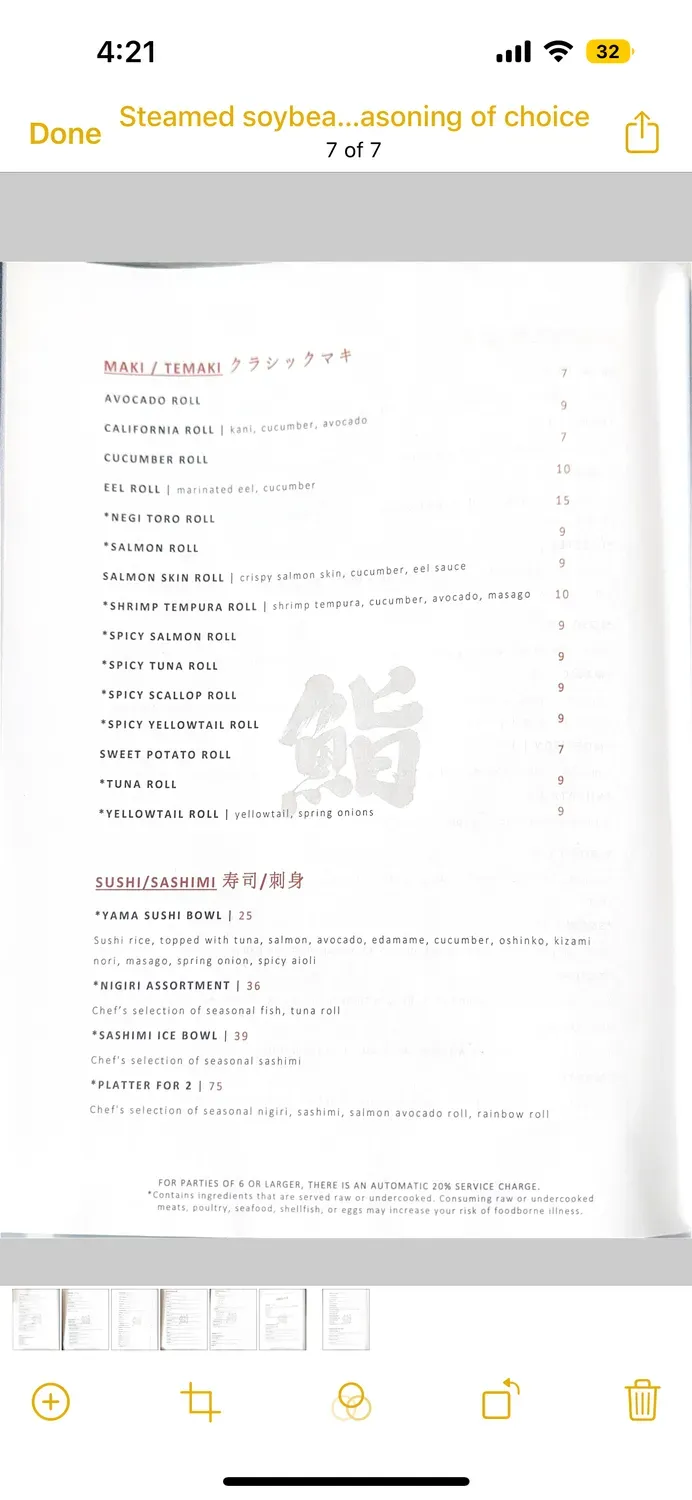 Menu 6