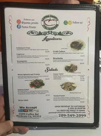 Menu 4