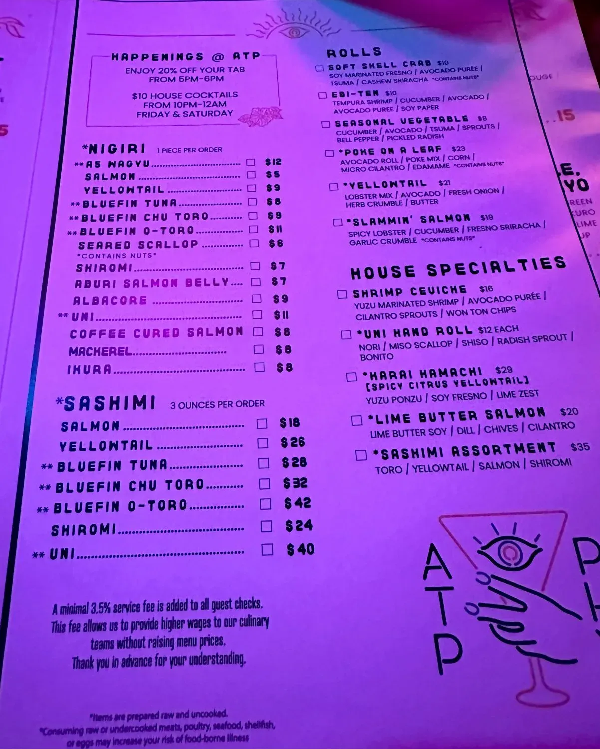 Menu 3