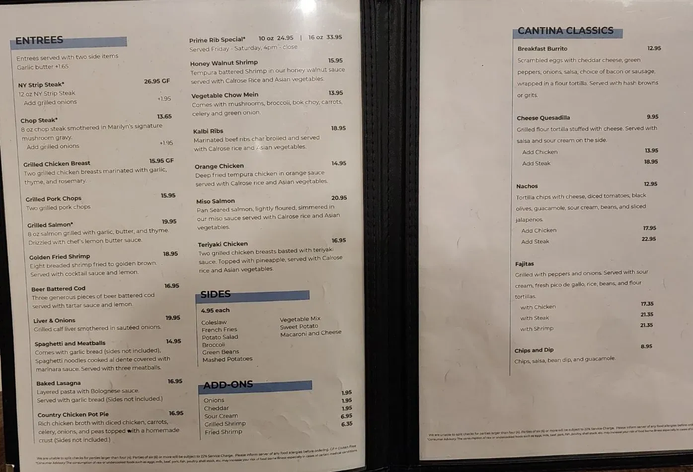 Menu 4