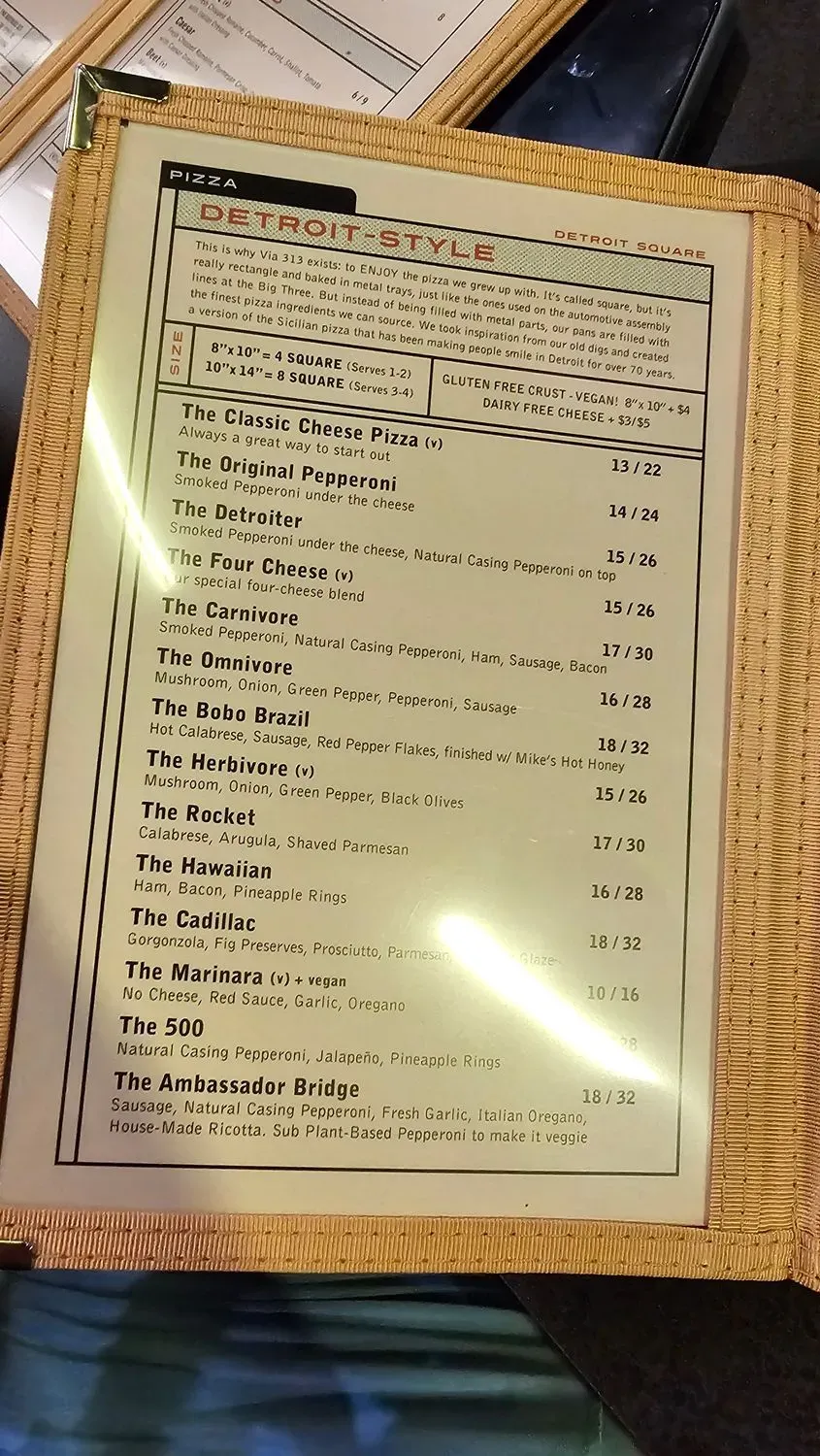 Menu 6