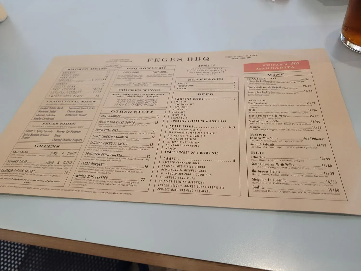 Menu 4