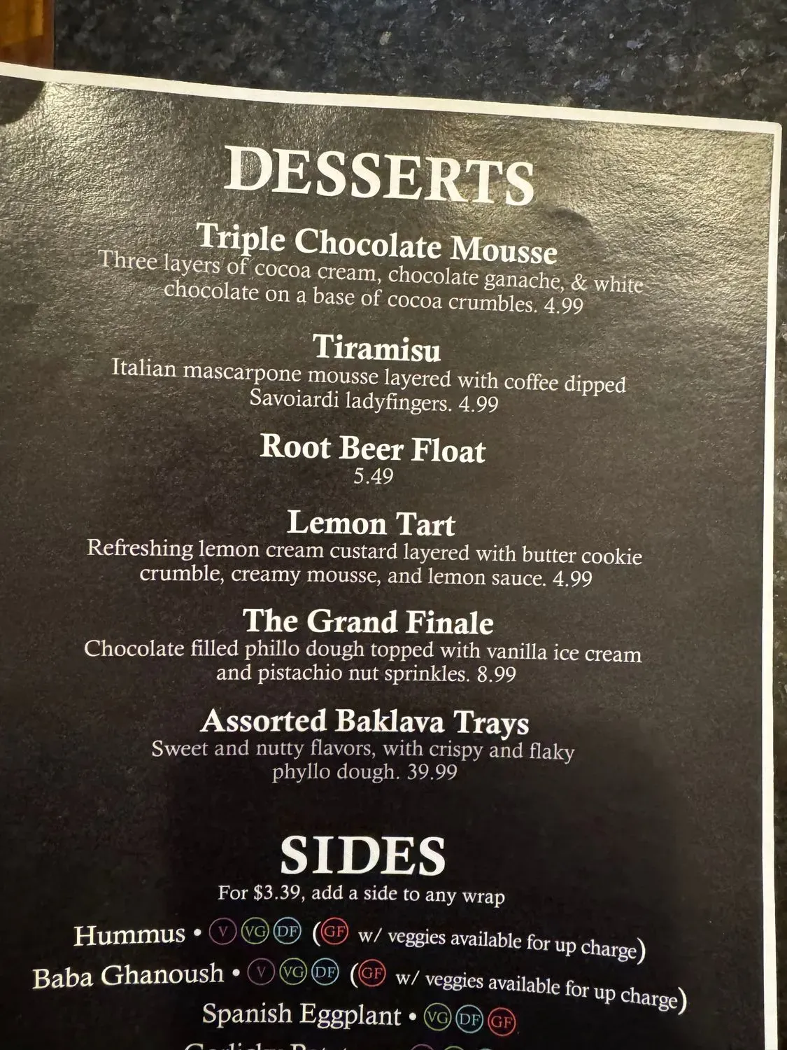 Menu 3