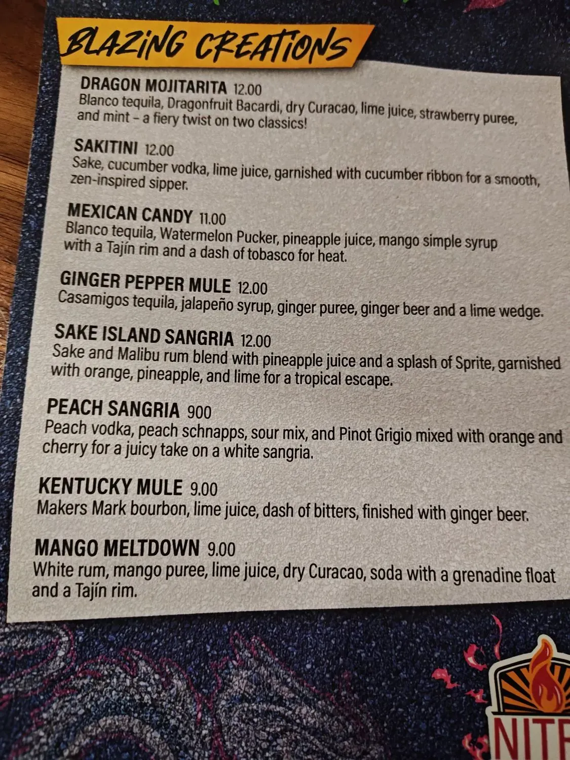 Menu 6