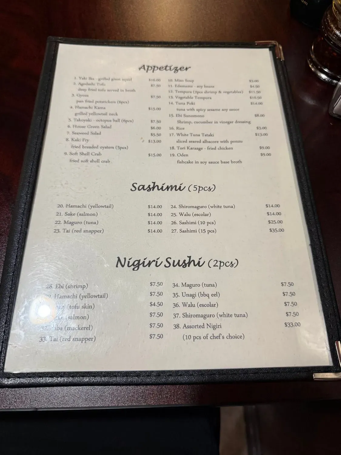 Menu 3