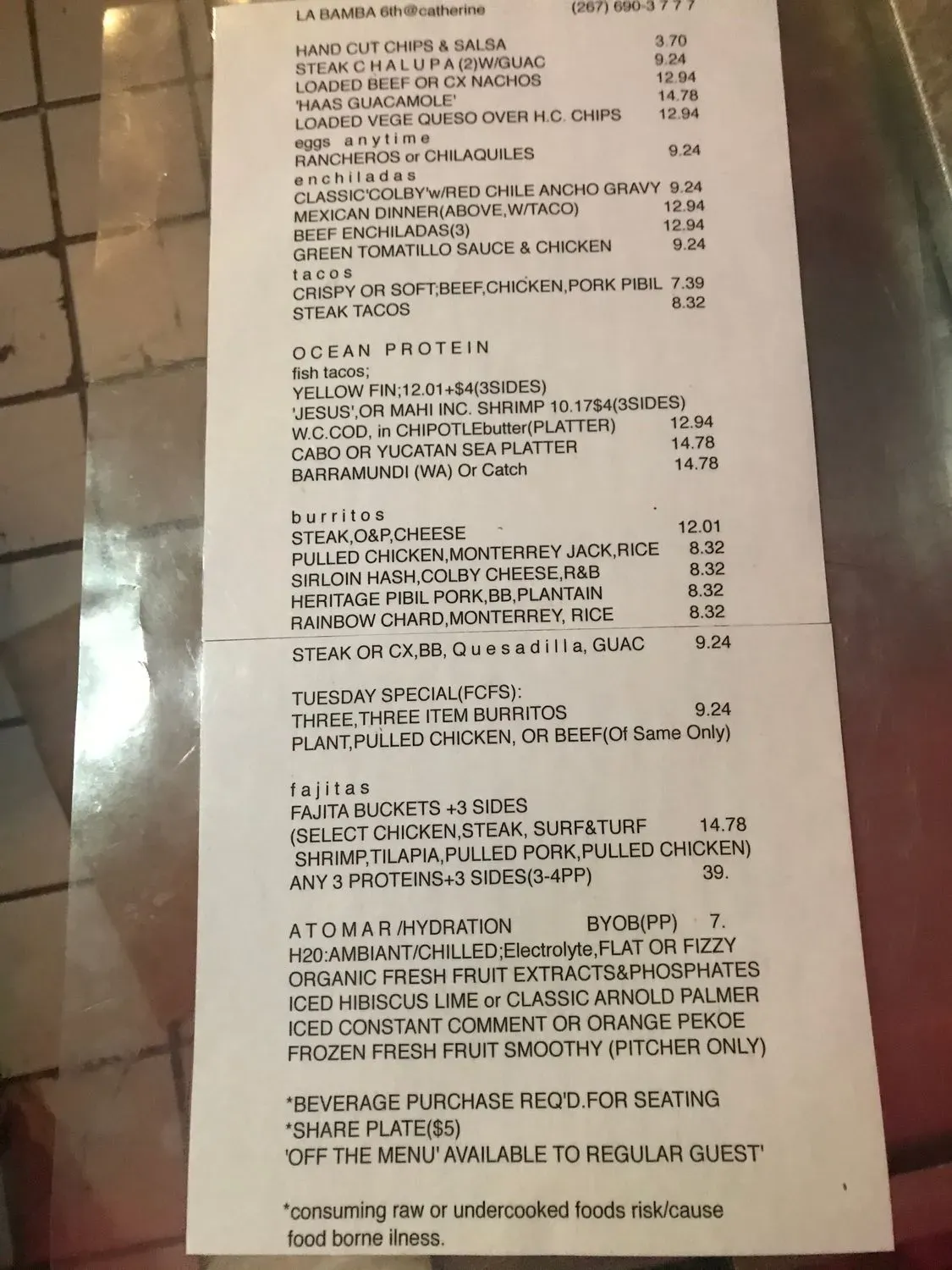 Menu 4