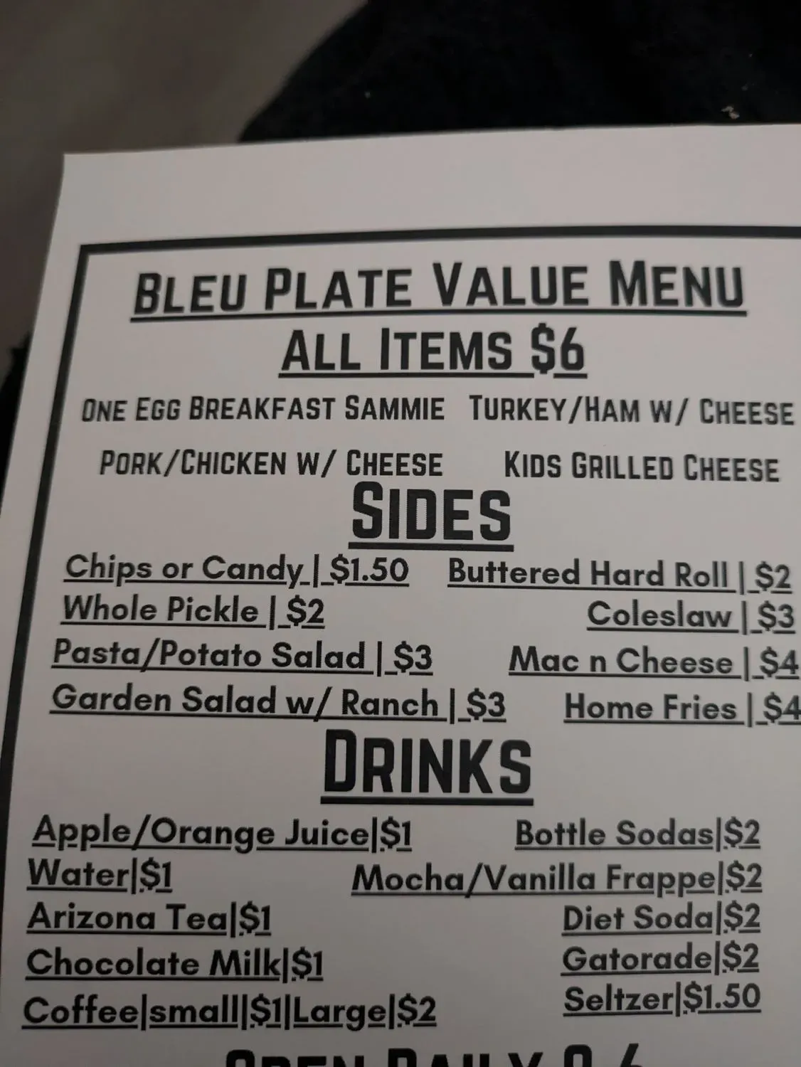 Menu 4