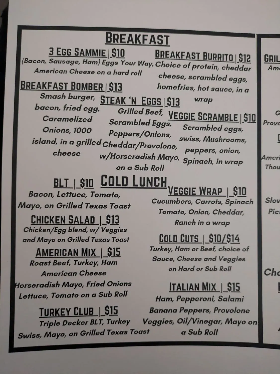 Menu 3