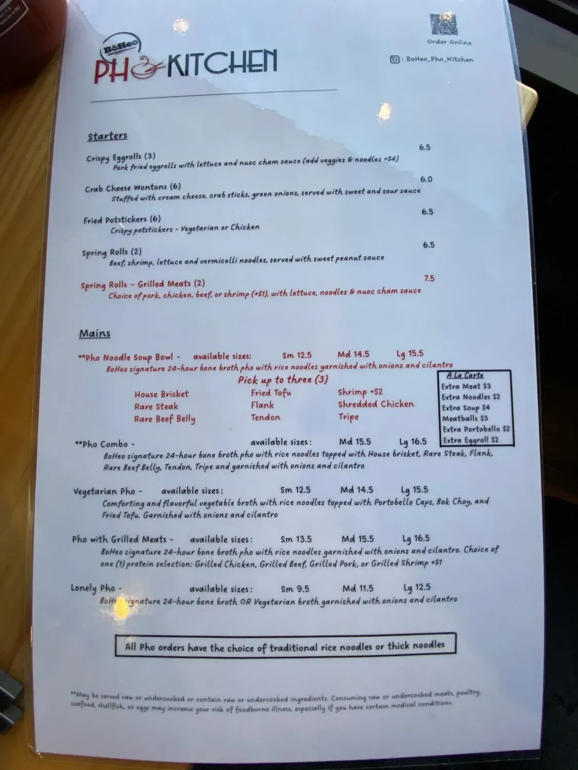 Menu 3