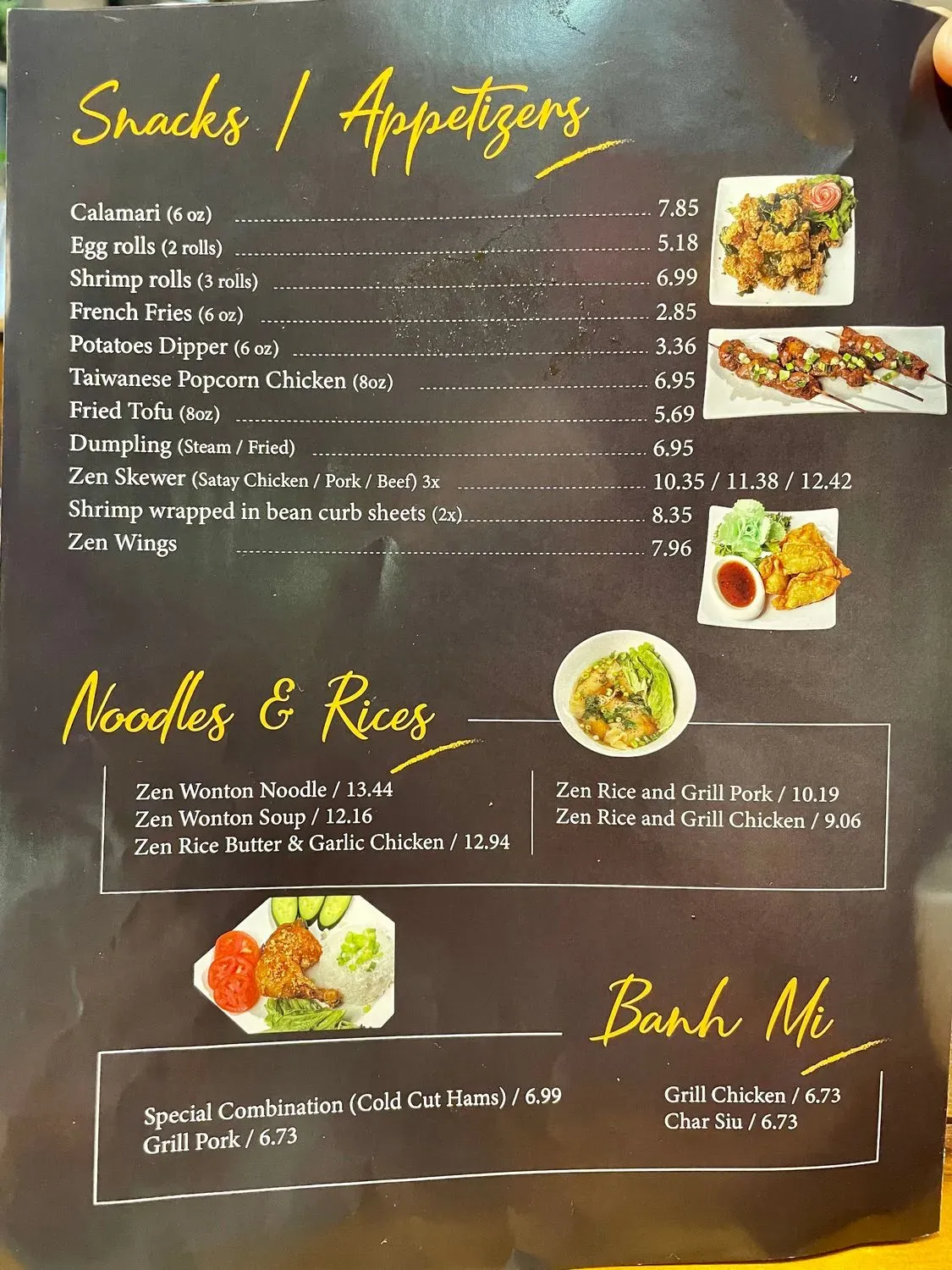 Menu 3