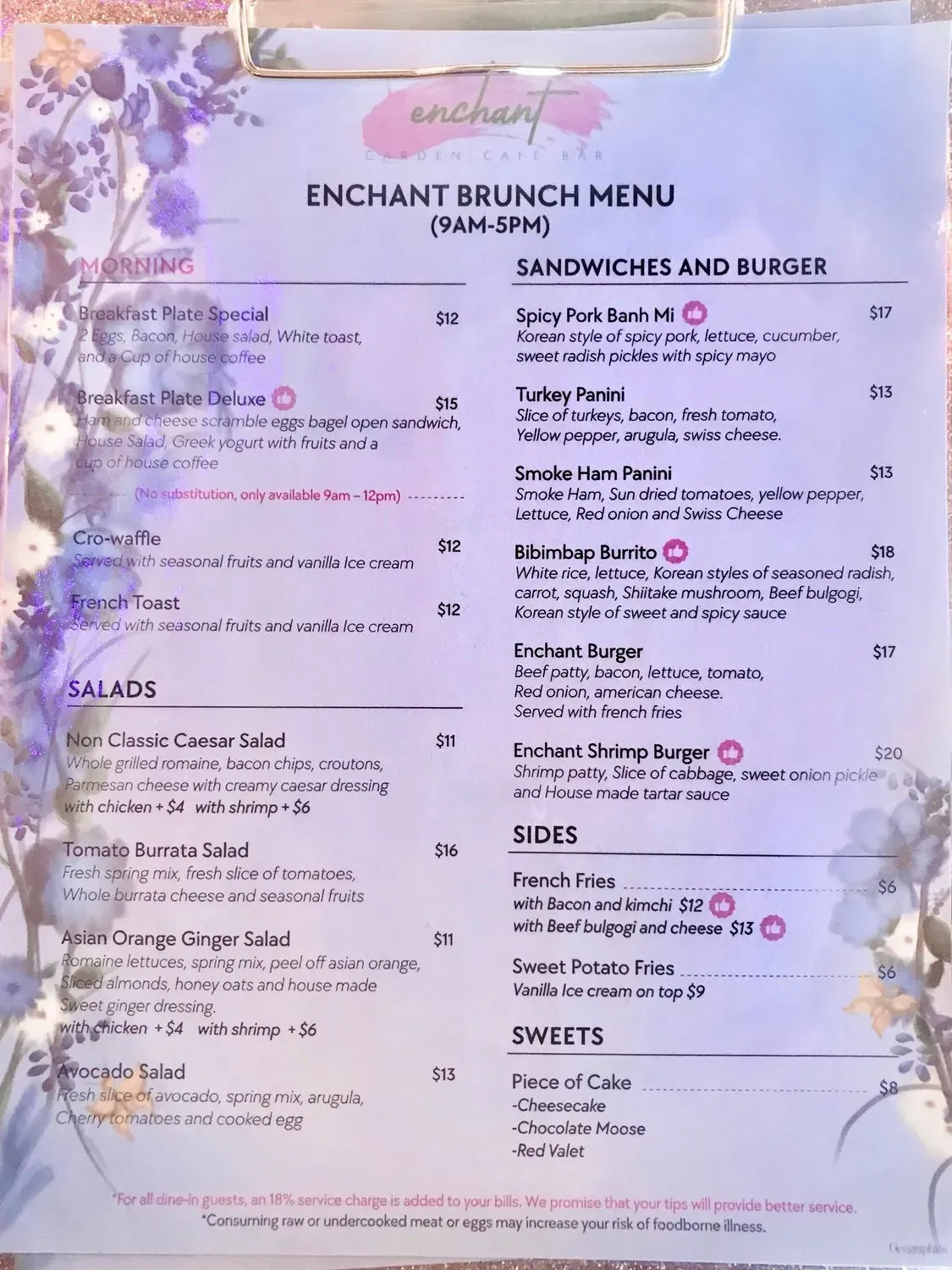 Menu 6