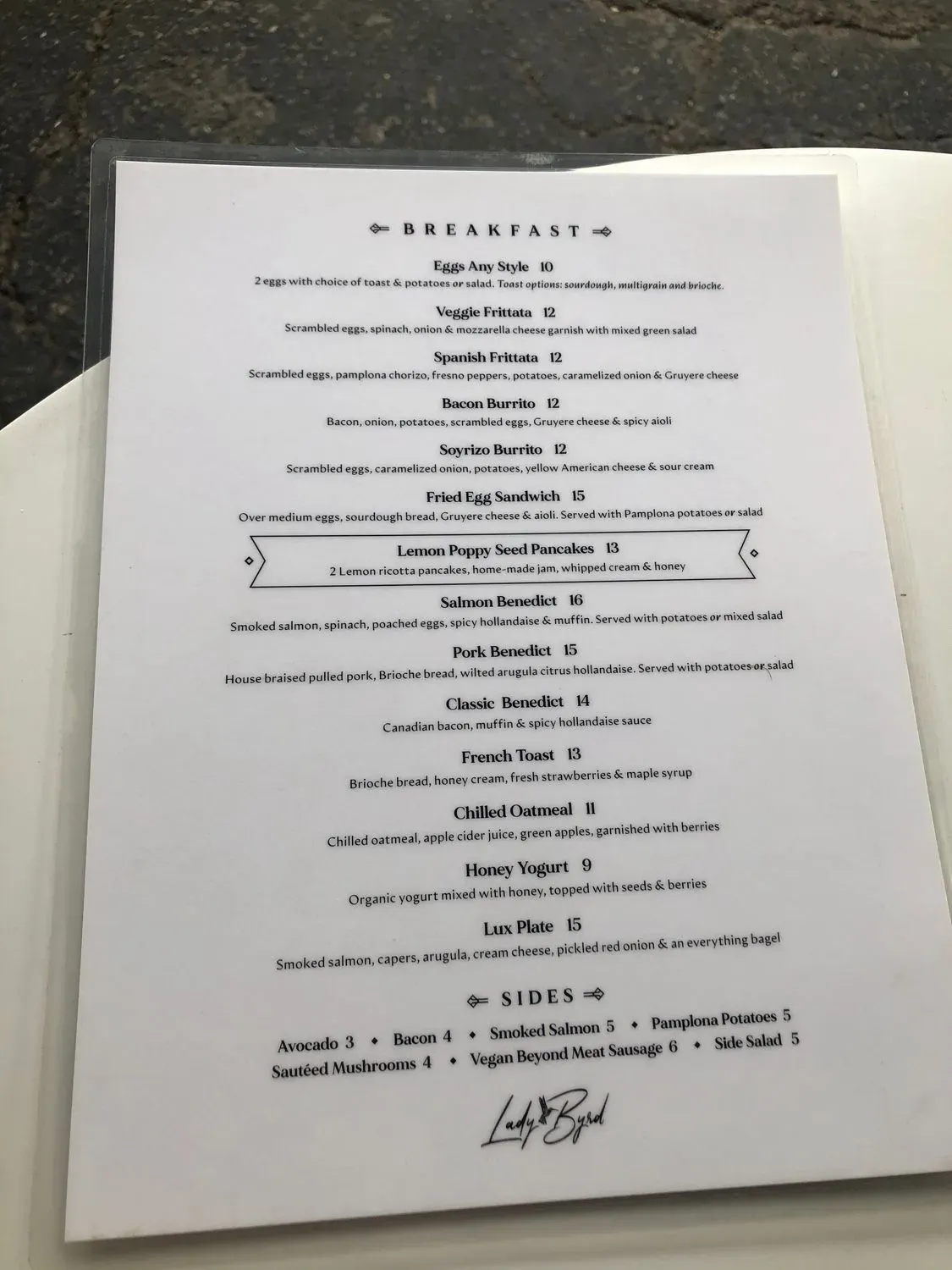 Menu 4