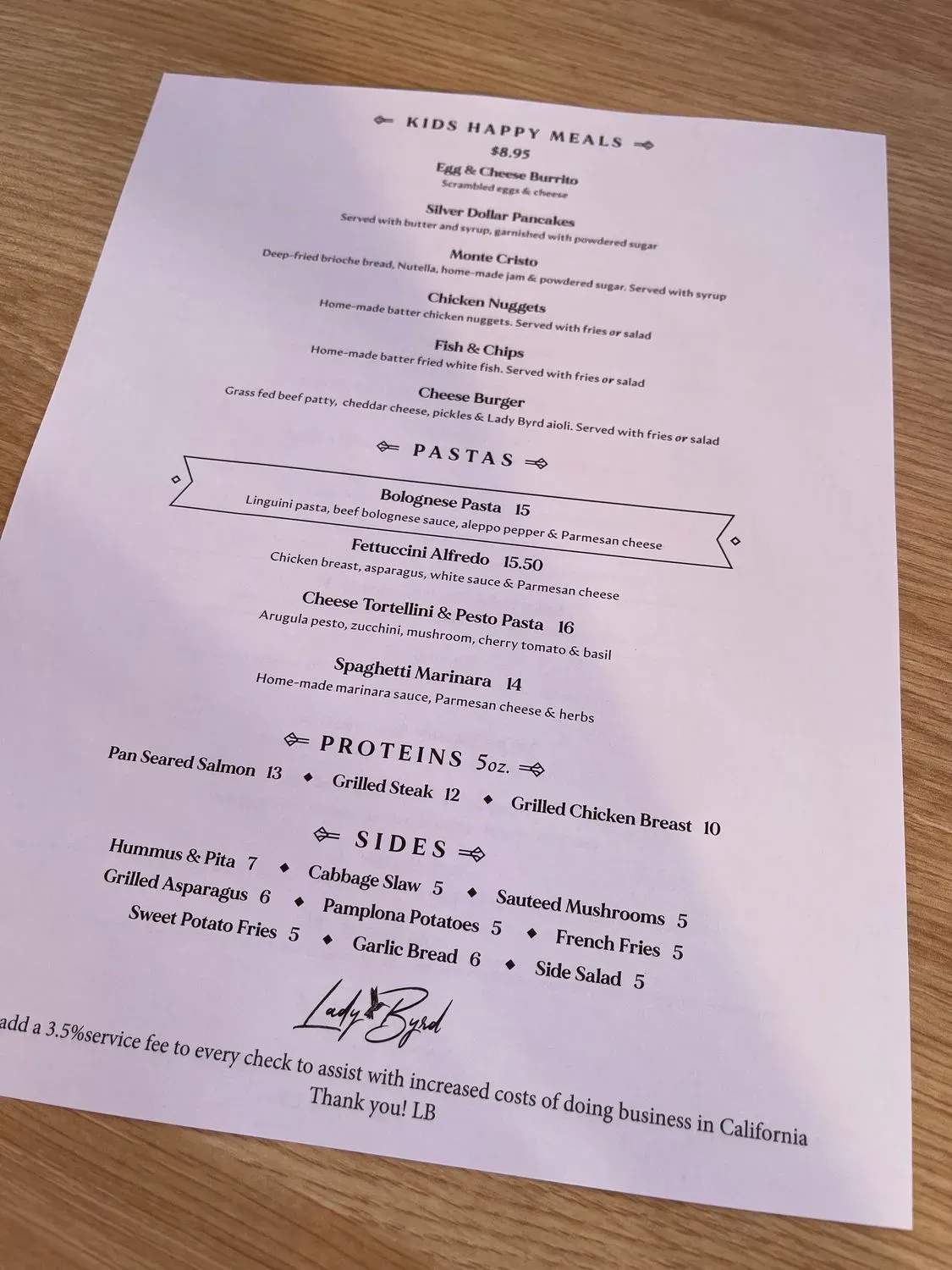 Menu 3