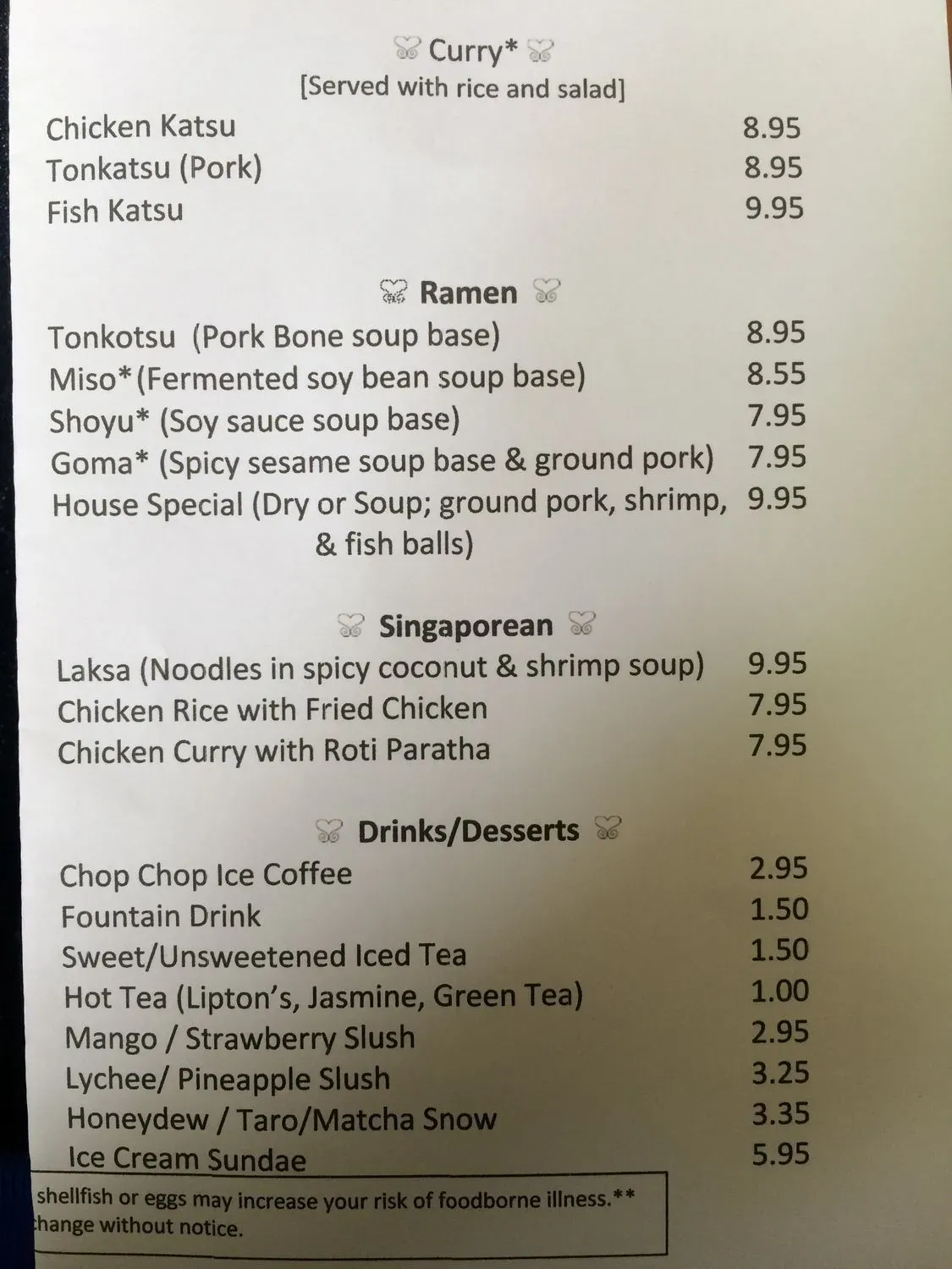 Menu 4