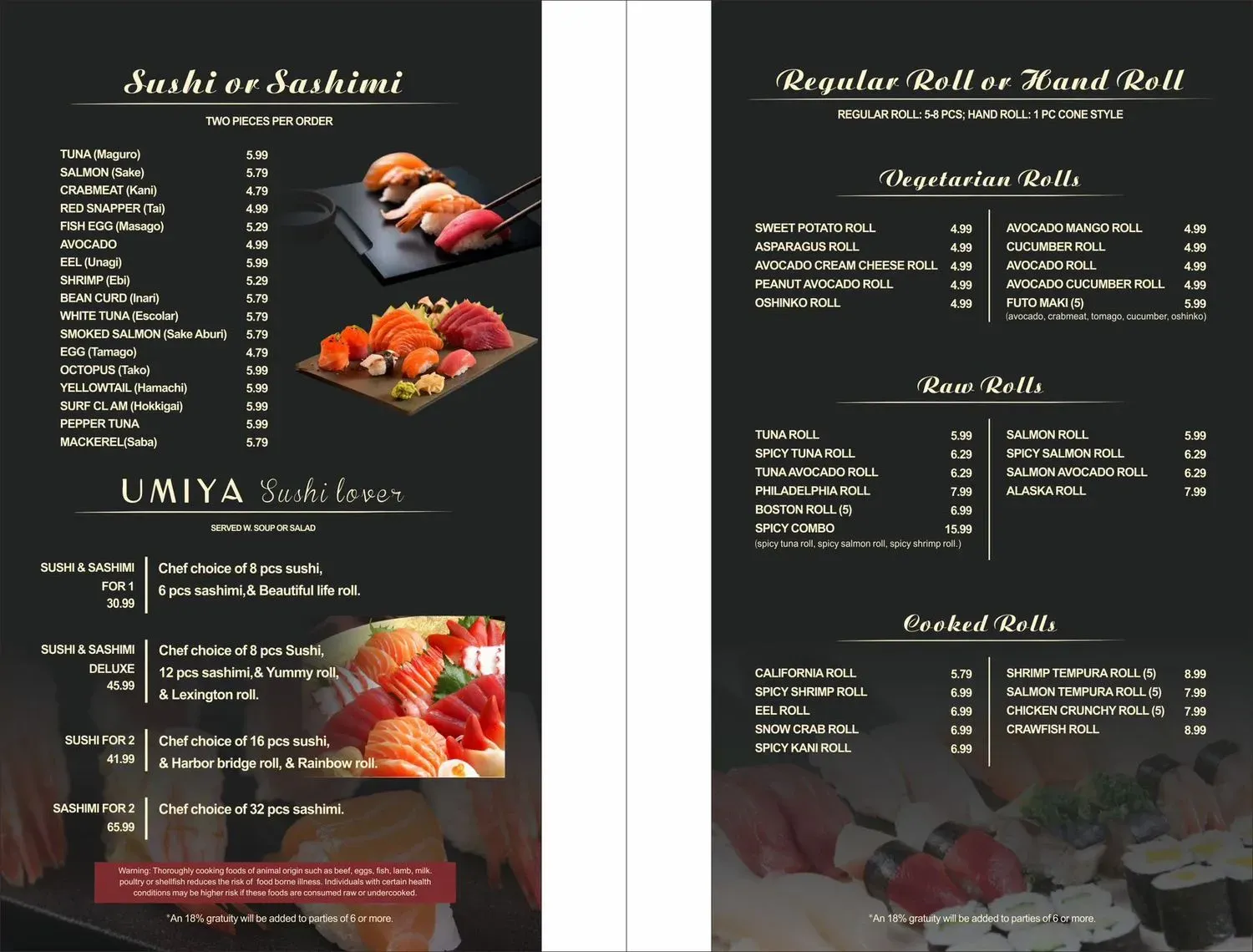 Menu 3