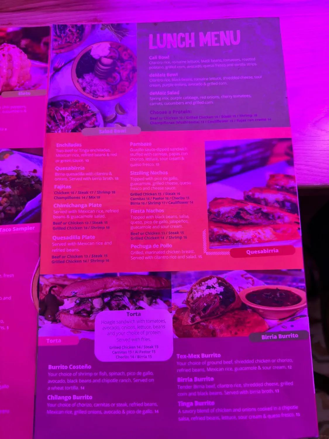 Menu 3