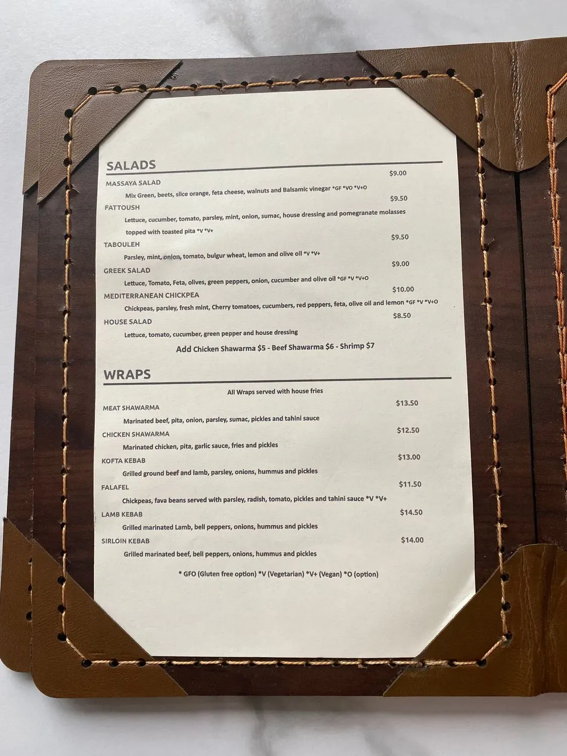 Menu 3